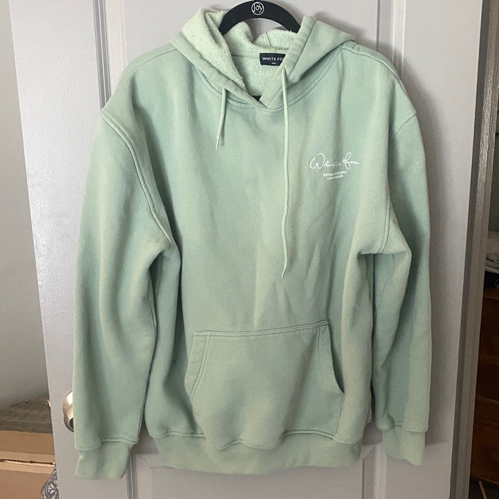 White Fox Boutique Mint Green Hoodie